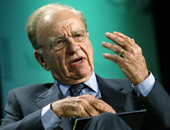 Rupert Murdoch, chair and CEO, News Corporation and chair and CEO of Fox Entertainment Group. Image: Robert Galbraith/ Bloomberg News